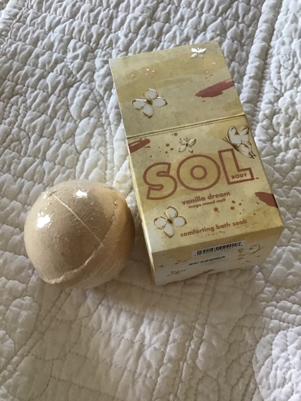 New Colourpop Vanilla Dream Bath Soak Bomb Sealed